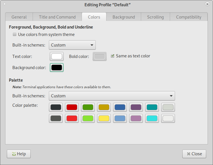 Debian 10 Terminal